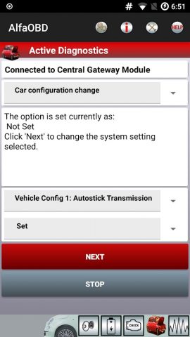 AlfaOBD для Android — скриншот 5