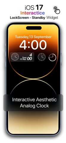 Analog Desk аналоговые часы для iOS — скриншот 2