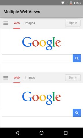 Android System WebView Canary для Android — скриншот 4