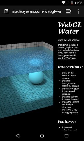 Android System WebView Dev для Android — скриншот 3