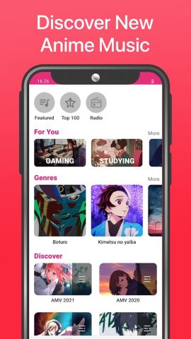 Anime Music — Anime Songs для Android — скриншот 1