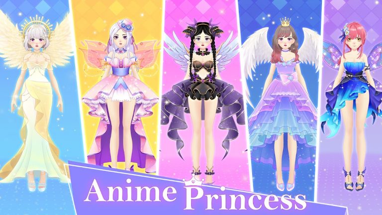 Anime Princess: Dress Up ASMR для Android — скриншот 1