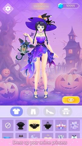 Anime Princess: Dress Up ASMR для Android — скриншот 2