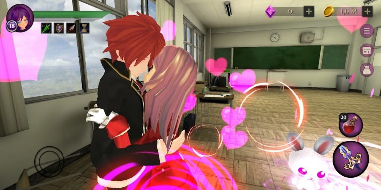 Anime School Zombie Simulator — скриншот 1