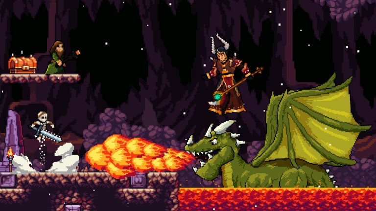 Apple Knight Action Platformer — скриншот 2