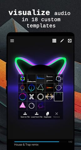 Avee Music Player (Lite) для Android — скриншот 3