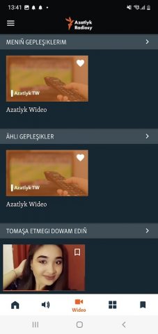 Azatlyk Radiosy для Android — скриншот 4