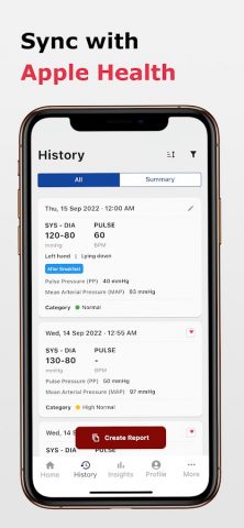 Дневник Давления и Пульса для Android — скриншот 4