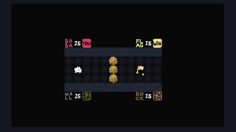 Baba Is You — скриншот 1