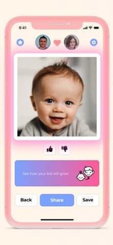 Baby Generator: Baby Face для iOS — скриншот 1
