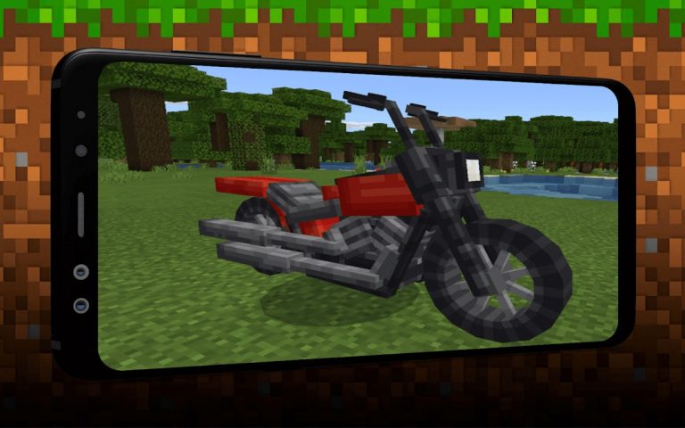 Bike Motor Mod for Minecraft для Android — скриншот 2