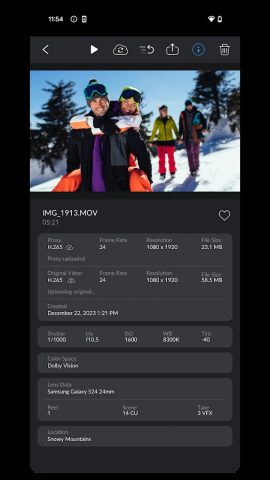 Blackmagic Camera — скриншот 5