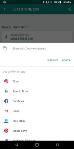 Bluetooth Devices Info для Android — скриншот 3