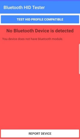 Bluetooth HID Profile Tester для Android — скриншот 3