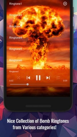 Звуки бомбы для Android — скриншот 2
