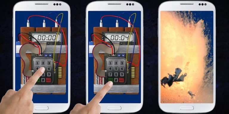 Bombs explosions – simulator для Android — скриншот 1