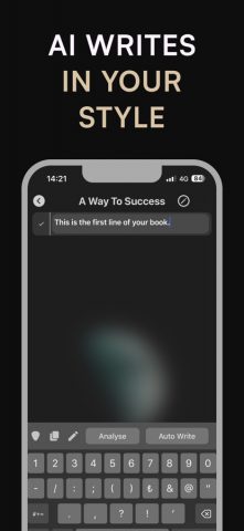 Book Writer — Novel Writing для iOS — скриншот 4