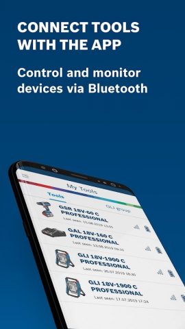 Bosch Toolbox для Android — скриншот 2