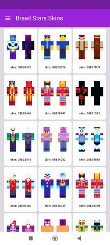 Brawl Stars skin for Minecraft для Android — скриншот 4