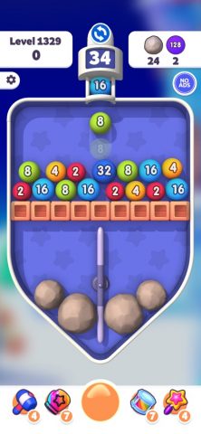 Bubble Buster 2048 для iOS — скриншот 2