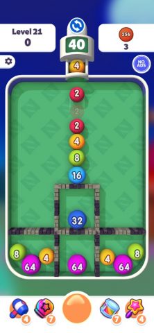 Bubble Buster 2048 для iOS — скриншот 3