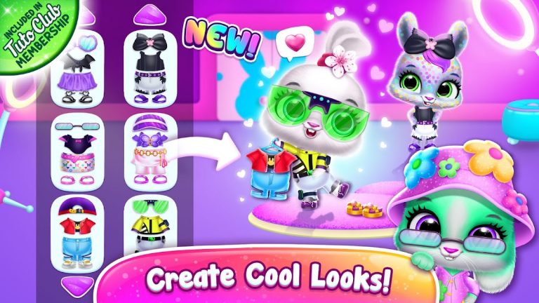 Bunnsies — Happy Pet World для Android — скриншот 1