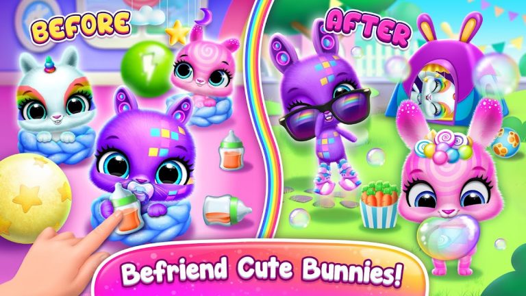 Bunnsies — Happy Pet World для Android — скриншот 5