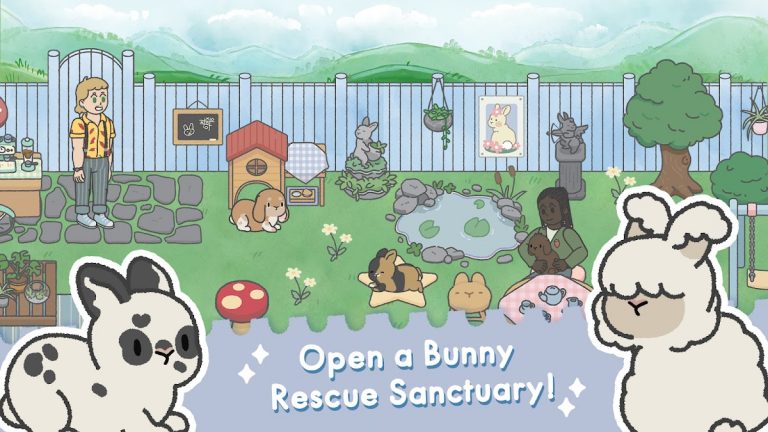 Bunny Haven — Cute Cafe для Android — скриншот 1