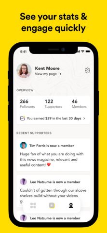 Buy Me a Coffee для iOS — скриншот 2