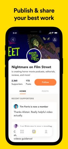 Buy Me a Coffee для iOS — скриншот 3