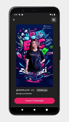 CC Template — Cap Temptale App для Android — скриншот 3