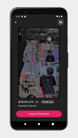 CC Template — Cap Temptale App для Android — скриншот 4