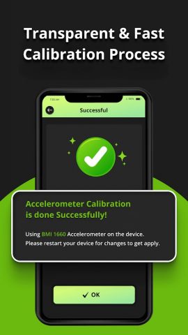 Calibrate Accelerometer & Fix для Android — скриншот 4