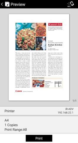 Canon PRINT Business — скриншот 2