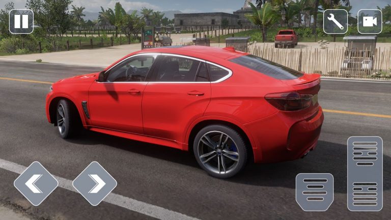 Car Driving Simulator BMW X6 для Android — скриншот 1