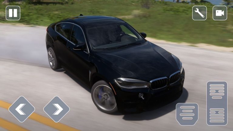 Car Driving Simulator BMW X6 для Android — скриншот 2