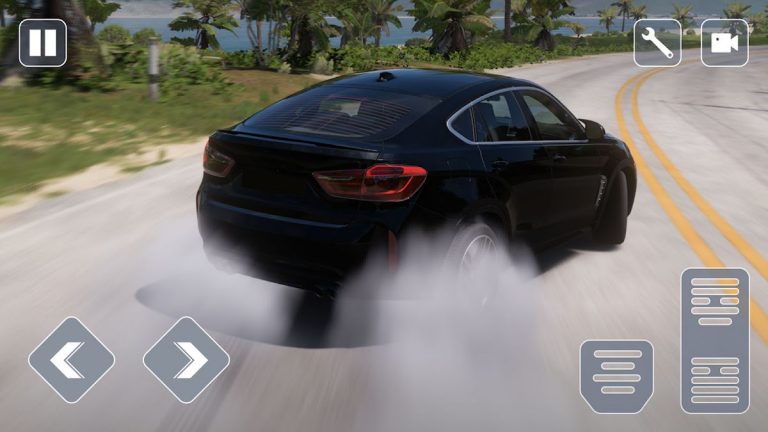 Car Driving Simulator BMW X6 для Android — скриншот 4
