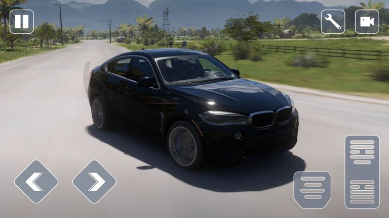 Car Driving Simulator BMW X6 для Android — скриншот 5