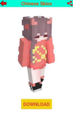 Chinese skins for minecraft для Android — скриншот 2