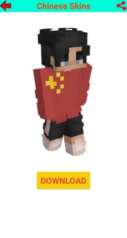 Chinese skins for minecraft для Android — скриншот 5