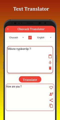 Chuvash Translator для Android — скриншот 4