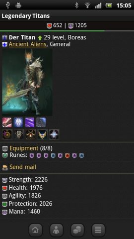 Clash of Legendary Titans для Android — скриншот 2