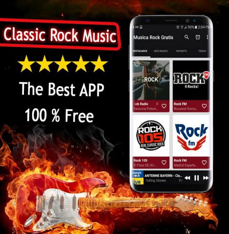 классический рок для Android — скриншот 3