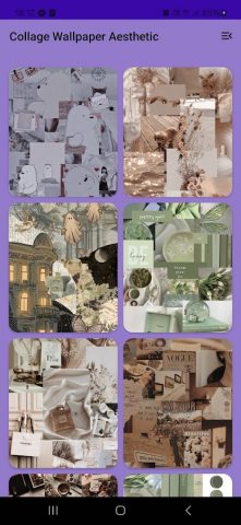 Collage Wallpaper Aesthetic для Android — скриншот 1