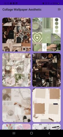 Collage Wallpaper Aesthetic для Android — скриншот 2