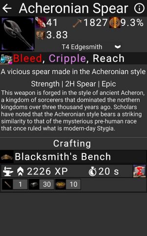 Companion for Conan Exiles для Android — скриншот 3