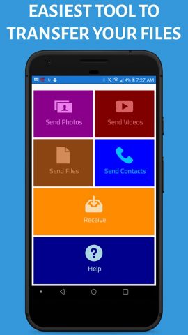 Контакты и передача файлов для Android — скриншот 1