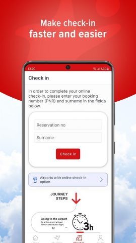 Corendon Airlines для Android — скриншот 3