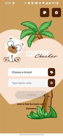 Cosmetic Checker для Android — скриншот 2