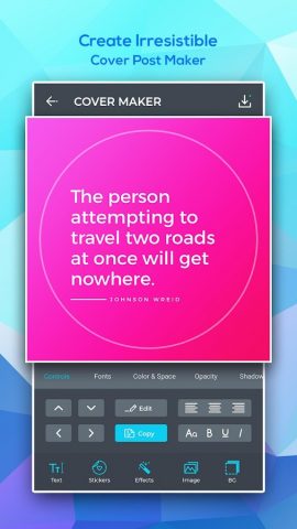 Cover Photo Maker : Post Maker для Android — скриншот 4